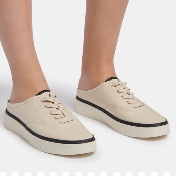 Dolce Vita Shoes - NIB Dolce Vita Vanie Sandstone Canvas Sneaker Mule 9.5